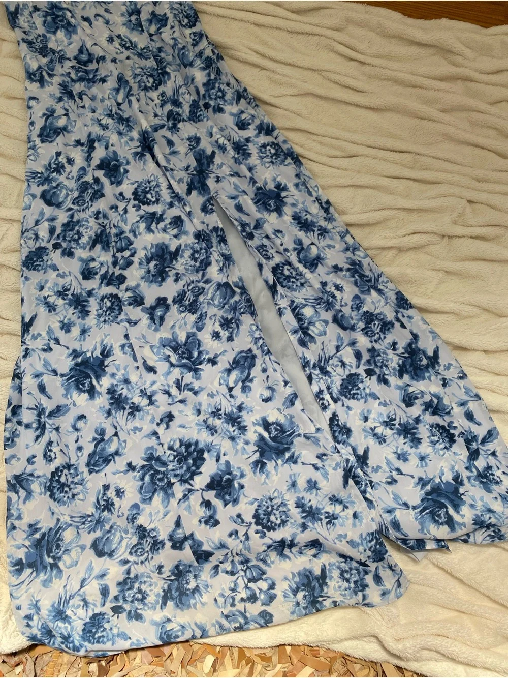 NWT Abercrombie & Fitch floral maxi dress Sz XXL tall, bridal coastal